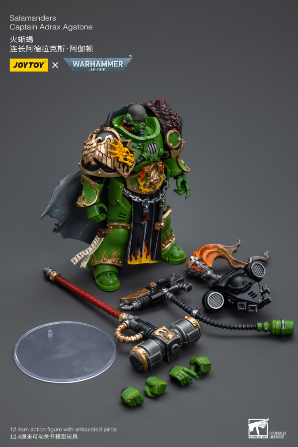 Joy Toy Salamanders Captain Adrax Agatone