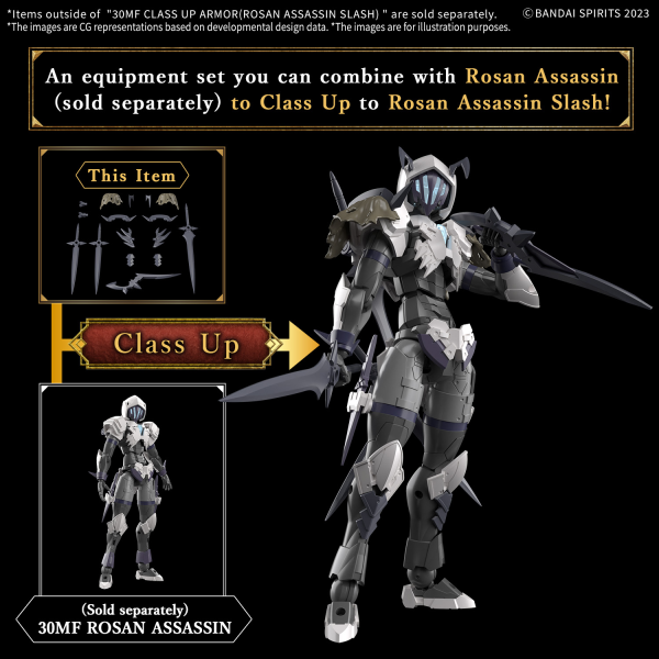 30MF CLASS UP ARMOR(ROSAN ASSASSIN SLASH) | 4573102685889