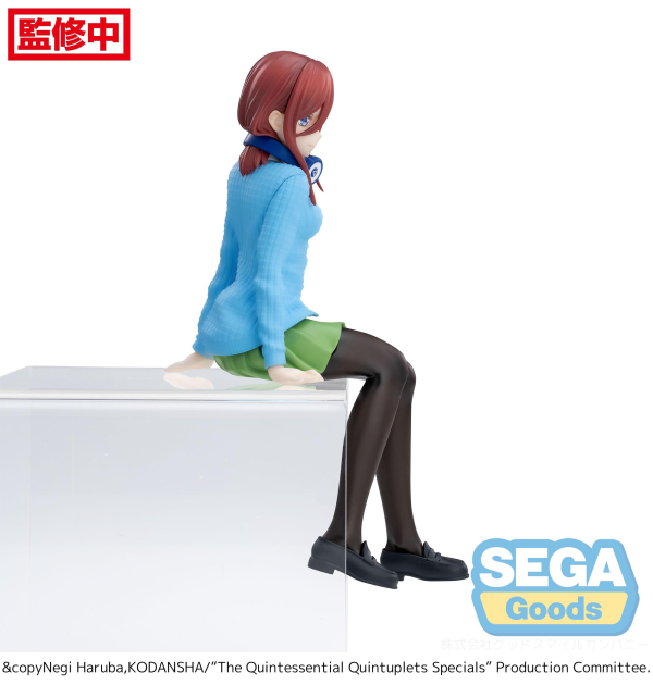 SEGA "The Quintessential Quintuplets Specials" PM Perching Figure "Miku Nakano"