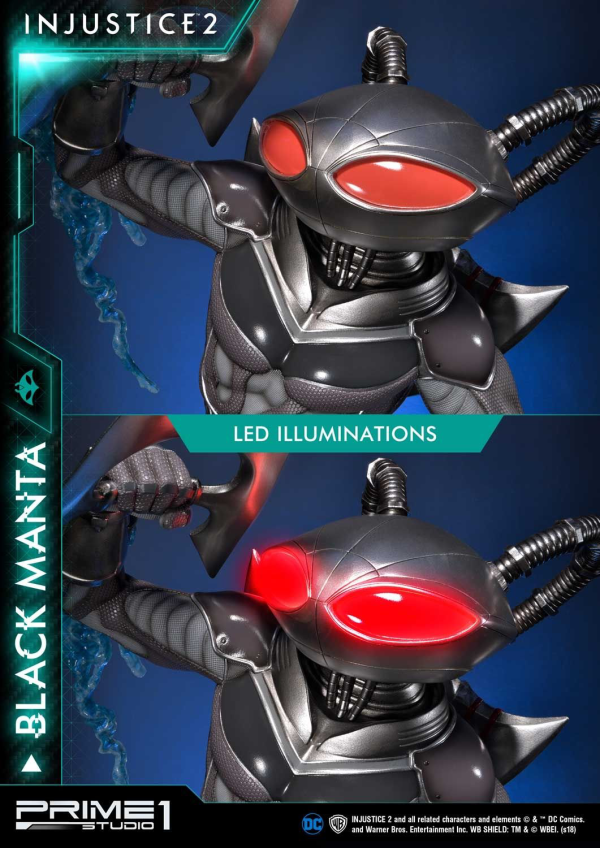 Prime 1 Studio Premium Masterline Injustice 2 Black Manta EX Version(4562471907180)(4562471907180)