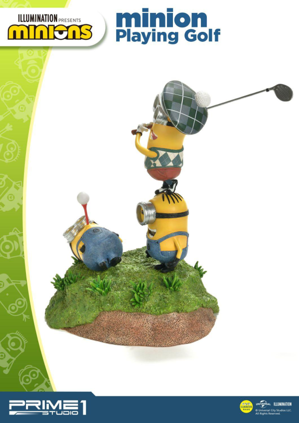 Prime 1 Studio Prime Collectible Figures Minions Playing Golf | 4582535941547