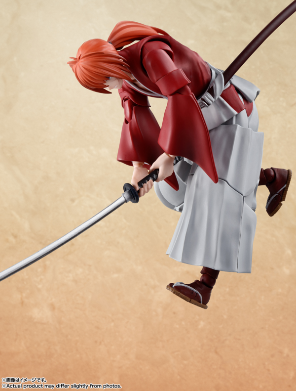 BANDAI Tamashii Kenshin Himura "Rurouni Kenshin: Meiji Swordsman Romantic Story", TAMASHII NATIONS S.H.Figuarts