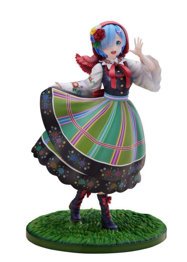 FURYU Corporation Re:ZERO -Starting Life in Another World- Rem Country Dress ver. 1/7 Scale Figure