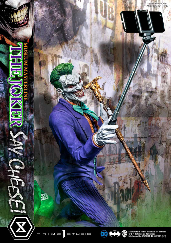 Prime 1 Studio Museum Masterline Batman (Comics) The Joker - Say Cheese DX Bonus Version | 4580708035123