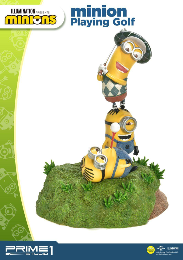 Prime 1 Studio Prime Collectible Figures Minions Playing Golf | 4582535941547