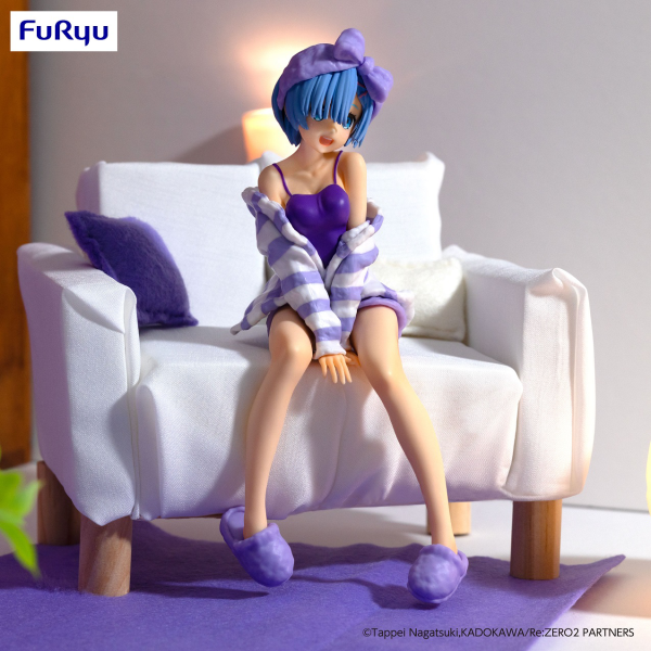 Re:ZERO -Starting Life in Another World-　Noodle Stopper Figure -Rem Room Wear Purple Color ver.-