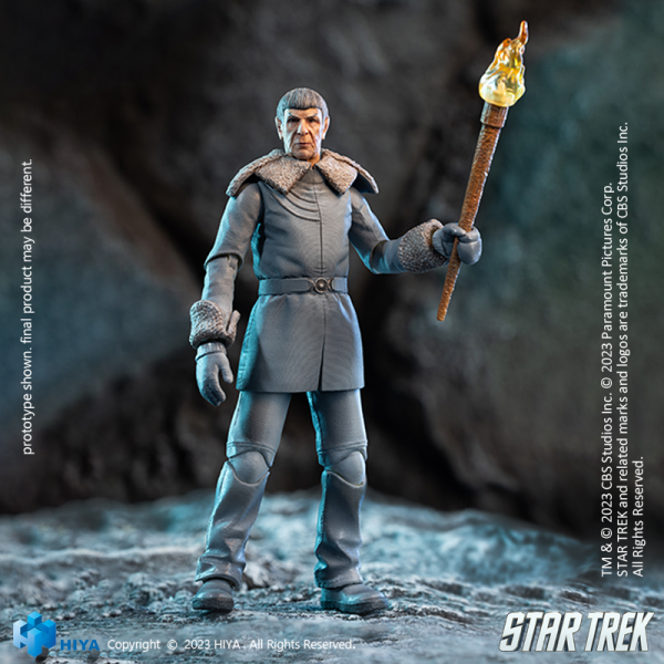 HIYA Toys Exquisite Mini Series 1/18 Scale STAR TREK 2009 Spock Prime Action Figure