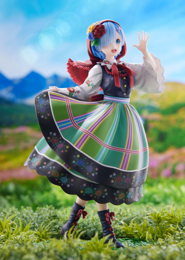 FURYU Corporation Re:ZERO -Starting Life in Another World- Rem Country Dress ver. 1/7 Scale Figure