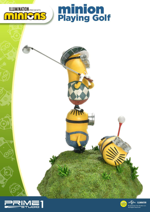 Prime 1 Studio Prime Collectible Figures Minions Playing Golf | 4582535941547