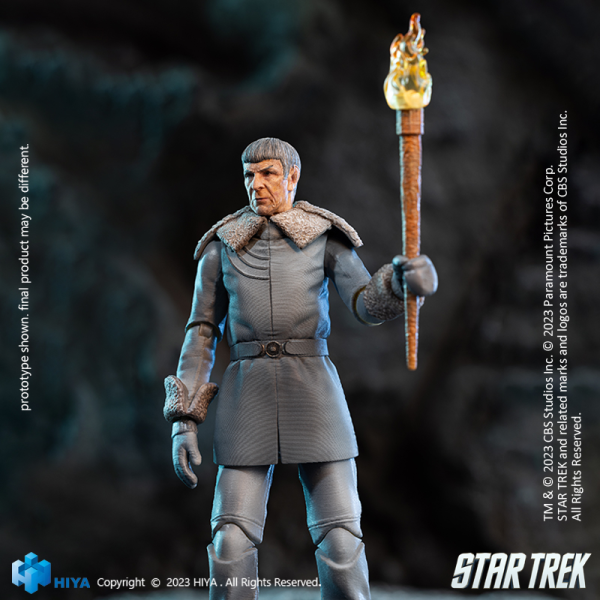 HIYA Toys Exquisite Mini Series 1/18 Scale STAR TREK 2009 Spock Prime Action Figure