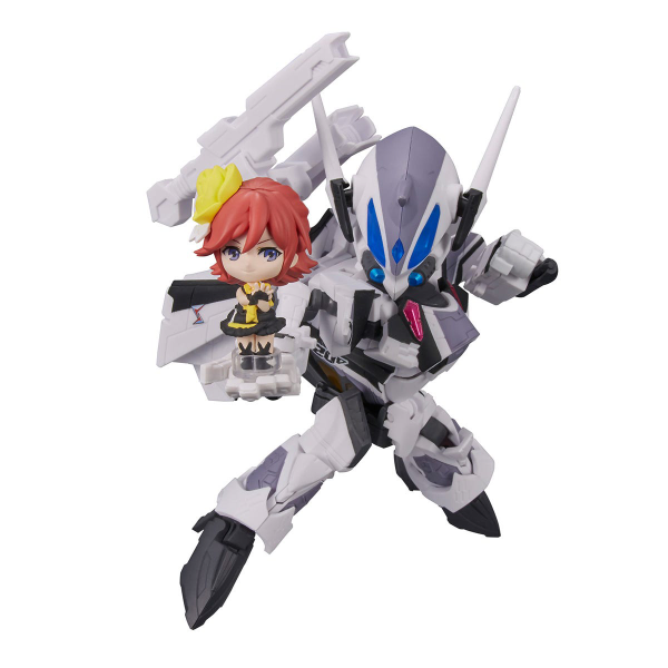 BANDAI Spirits VF-31F Siegfried (Messer Ihlefeld use) with Kaname Buccaneer(4573102641533)(4573102641533)