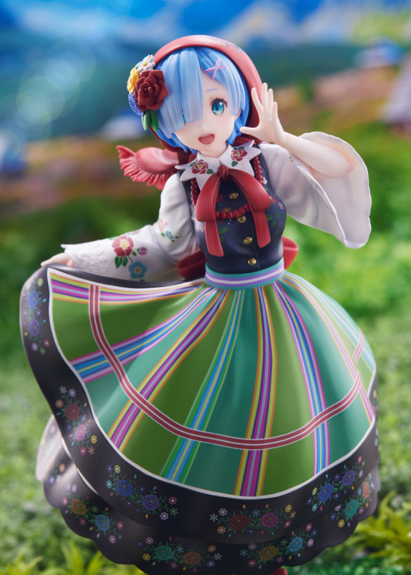 FURYU Corporation Re:ZERO -Starting Life in Another World- Rem Country Dress ver. 1/7 Scale Figure