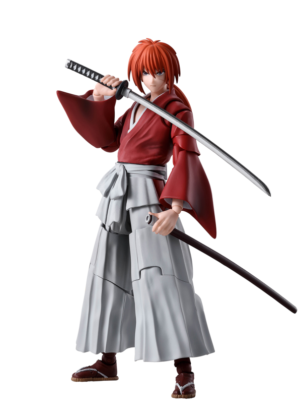 BANDAI Tamashii Kenshin Himura "Rurouni Kenshin: Meiji Swordsman Romantic Story", TAMASHII NATIONS S.H.Figuarts