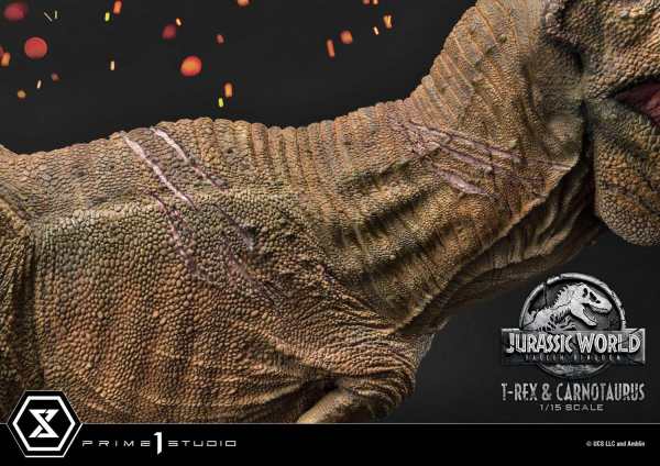 Prime 1 Studio Legacy Museum Collection Jurassic World: Fallen Kingdom (Film) Tyrannosaurus-Rex & Carnotaurus 1/15 scale Deluxe Version | 4580708034874