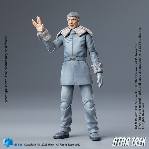 HIYA Toys Exquisite Mini Series 1/18 Scale STAR TREK 2009 Spock Prime Action Figure