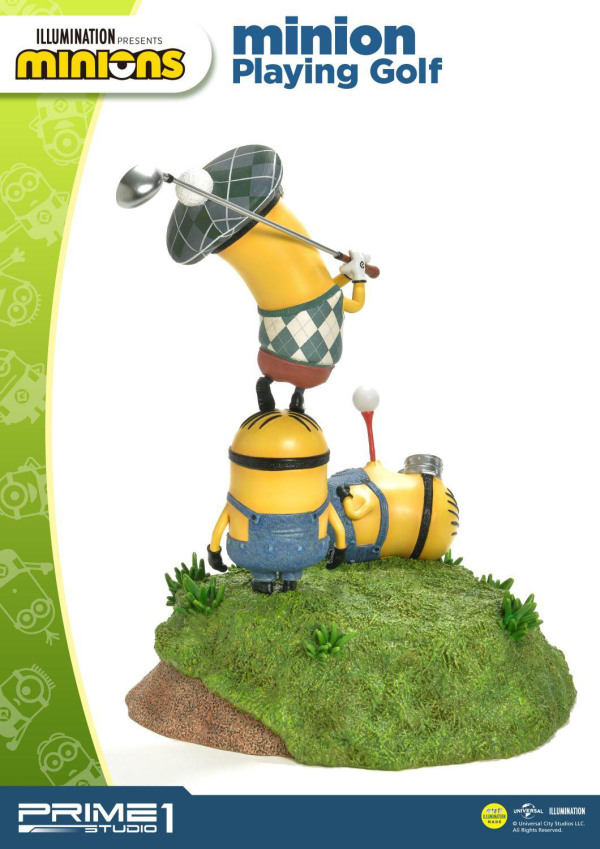 Prime 1 Studio Prime Collectible Figures Minions Playing Golf | 4582535941547