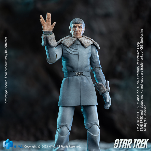 HIYA Toys Exquisite Mini Series 1/18 Scale STAR TREK 2009 Spock Prime Action Figure