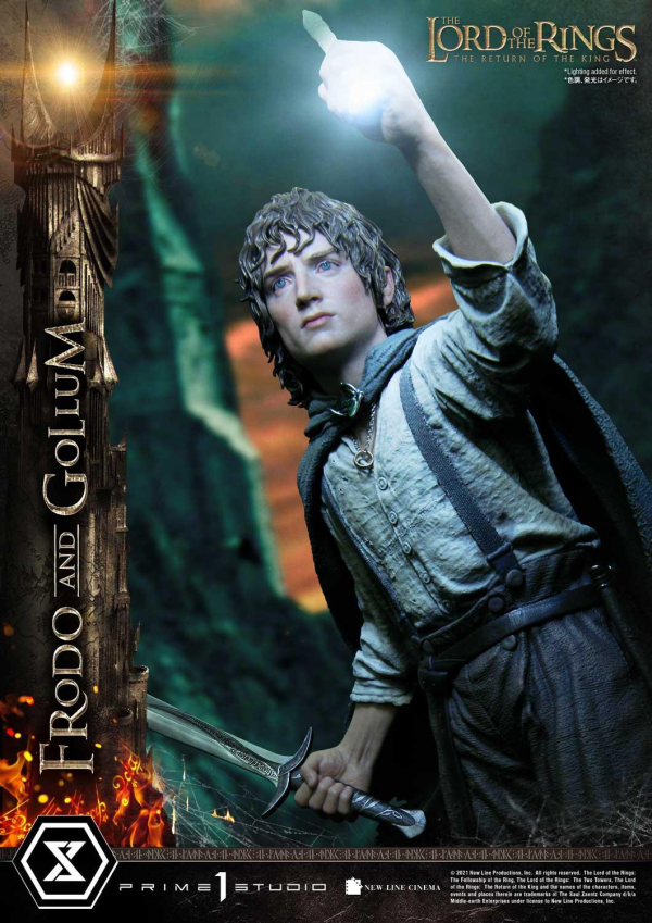 Prime 1 Studio Premium Masterline The Lord of the Rings: The Return of the King (Film) Frodo & Gollum(4582535949536)(4582535949536)