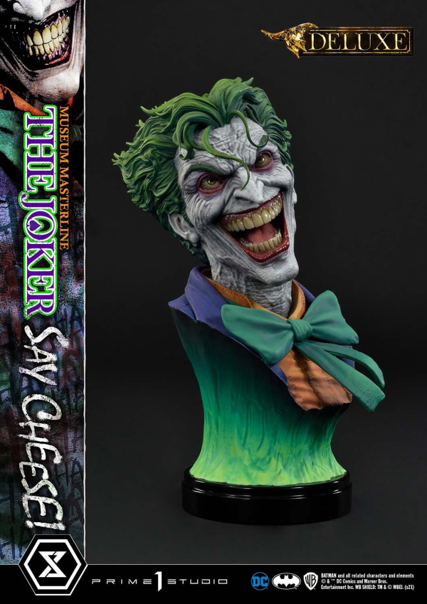 Prime 1 Studio Museum Masterline Batman (Comics) The Joker - Say Cheese DX Bonus Version | 4580708035123