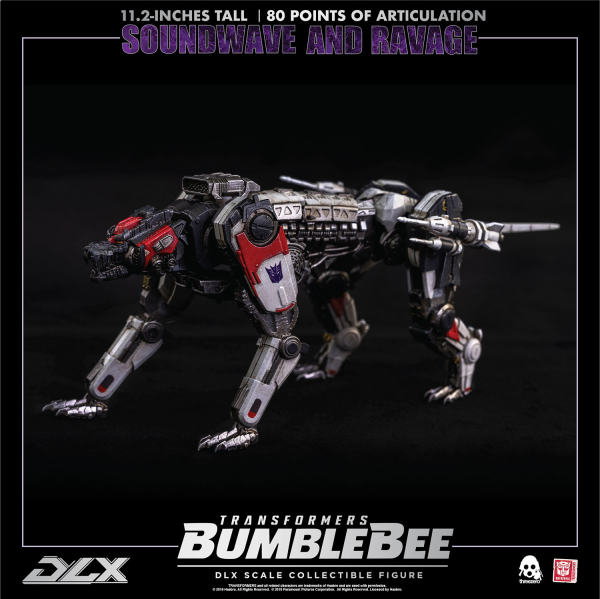 Three Zero Transformers: Bumblebee - DLX Soundwave and Ravage