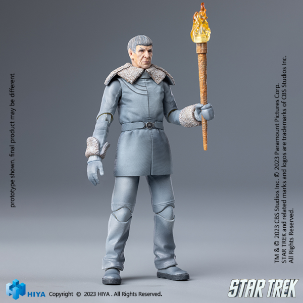 HIYA Toys Exquisite Mini Series 1/18 Scale STAR TREK 2009 Spock Prime Action Figure