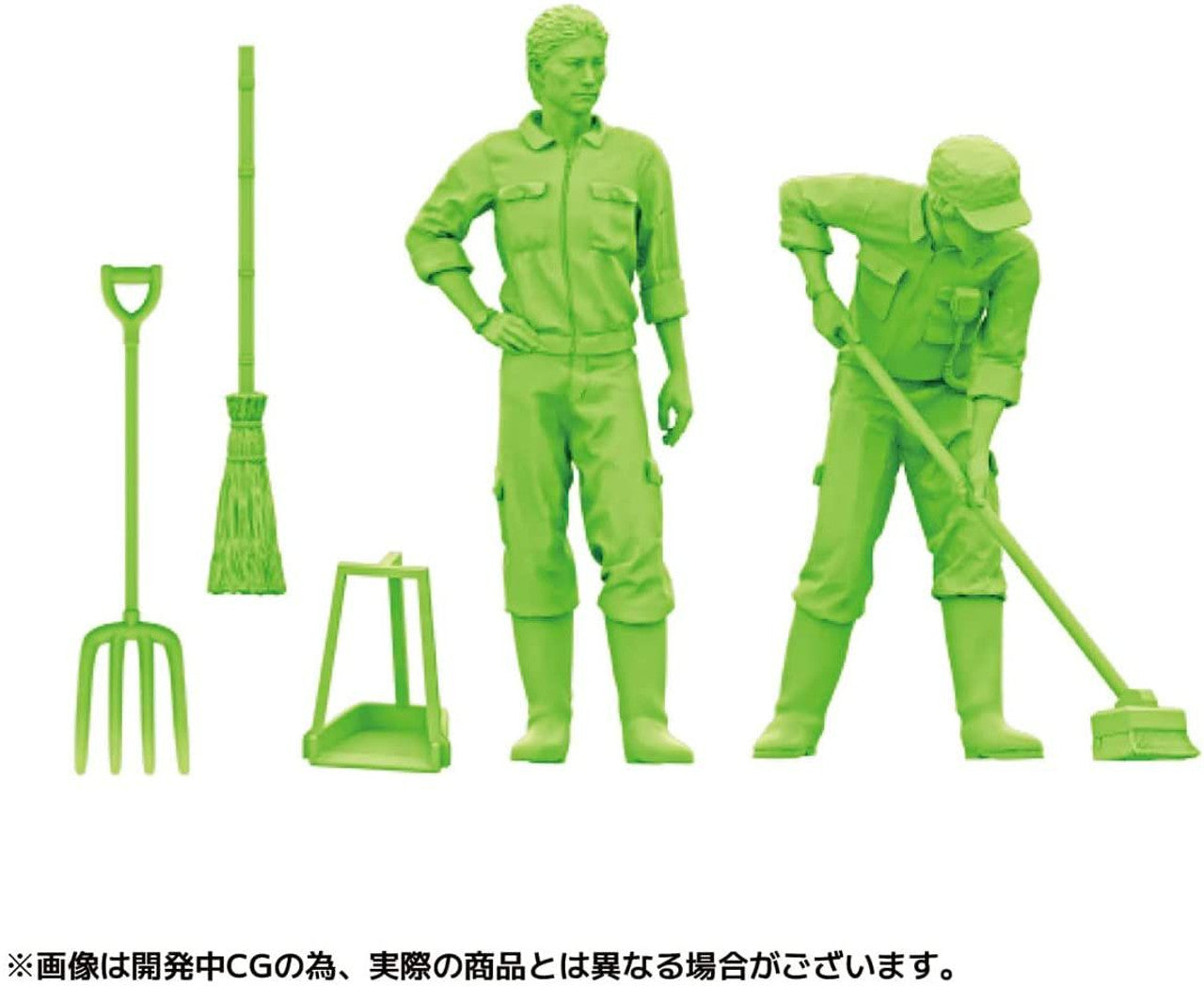 Kaiyodo [KAIYODO] [UNPAINTED] ARTPLA keeper and lion set BOX version