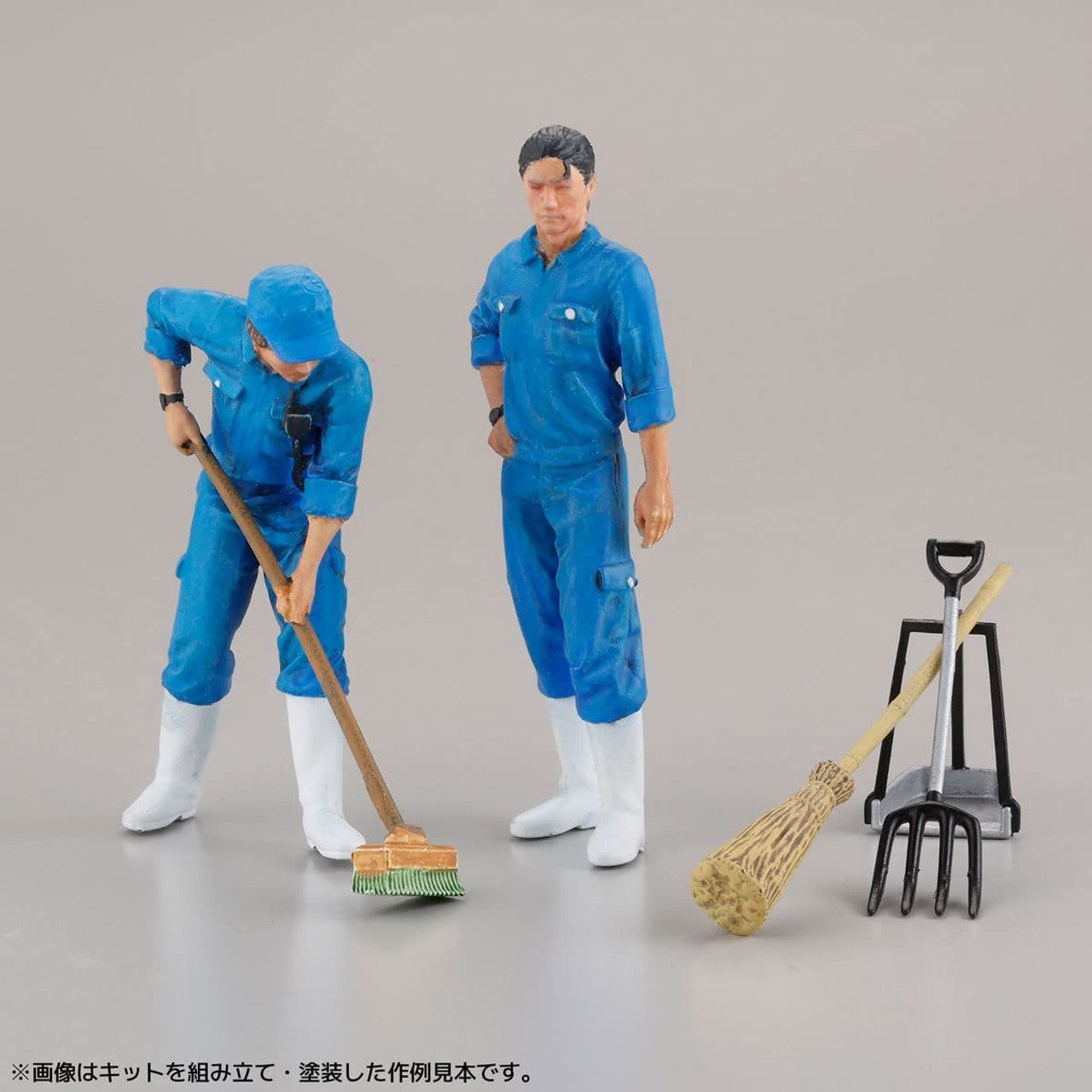 Kaiyodo [KAIYODO] [UNPAINTED] ARTPLA keeper and lion set BOX version