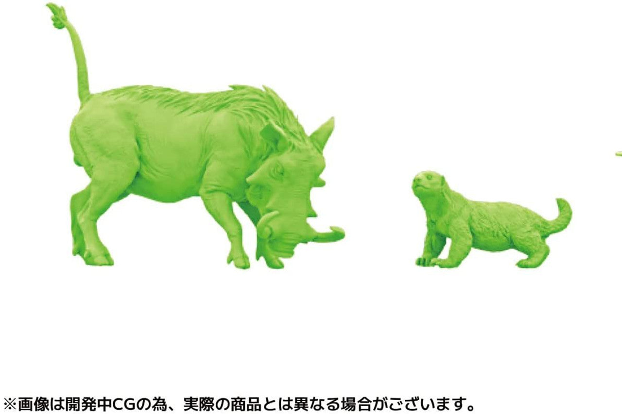 Kaiyodo [KAIYODO] [UNPAINTED] ARTPLA keeper and lion set BOX version