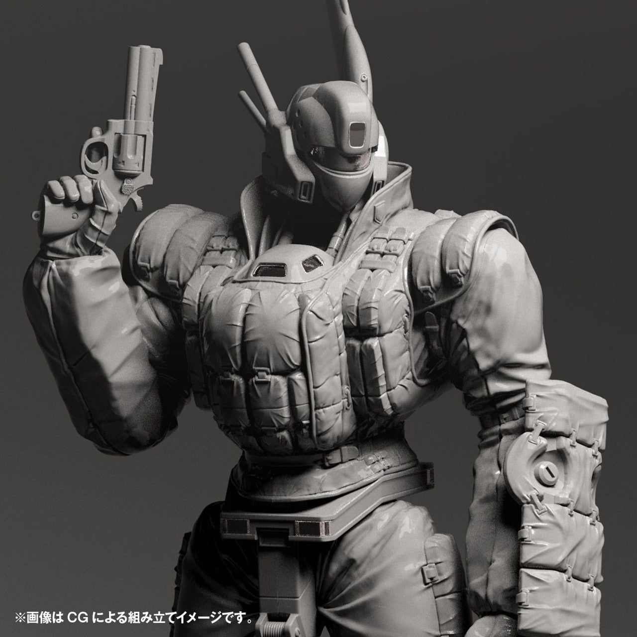 Kaiyodo SCULPTURE WORKS　Ingram Reactive Armor 1