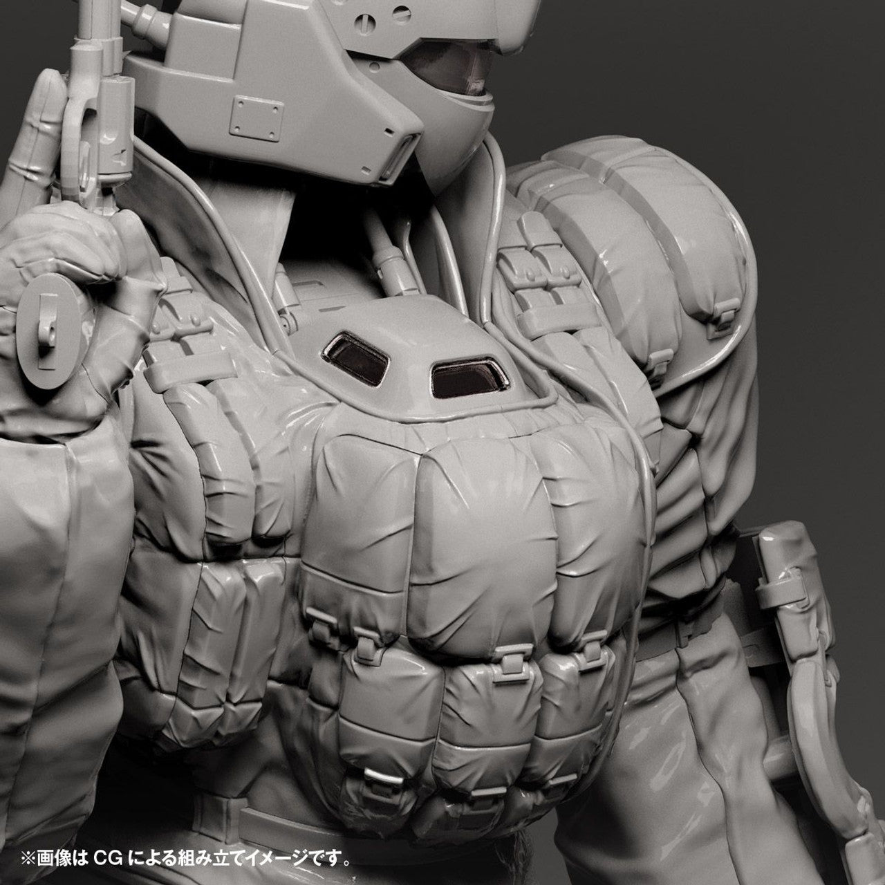 Kaiyodo SCULPTURE WORKS　Ingram Reactive Armor 1