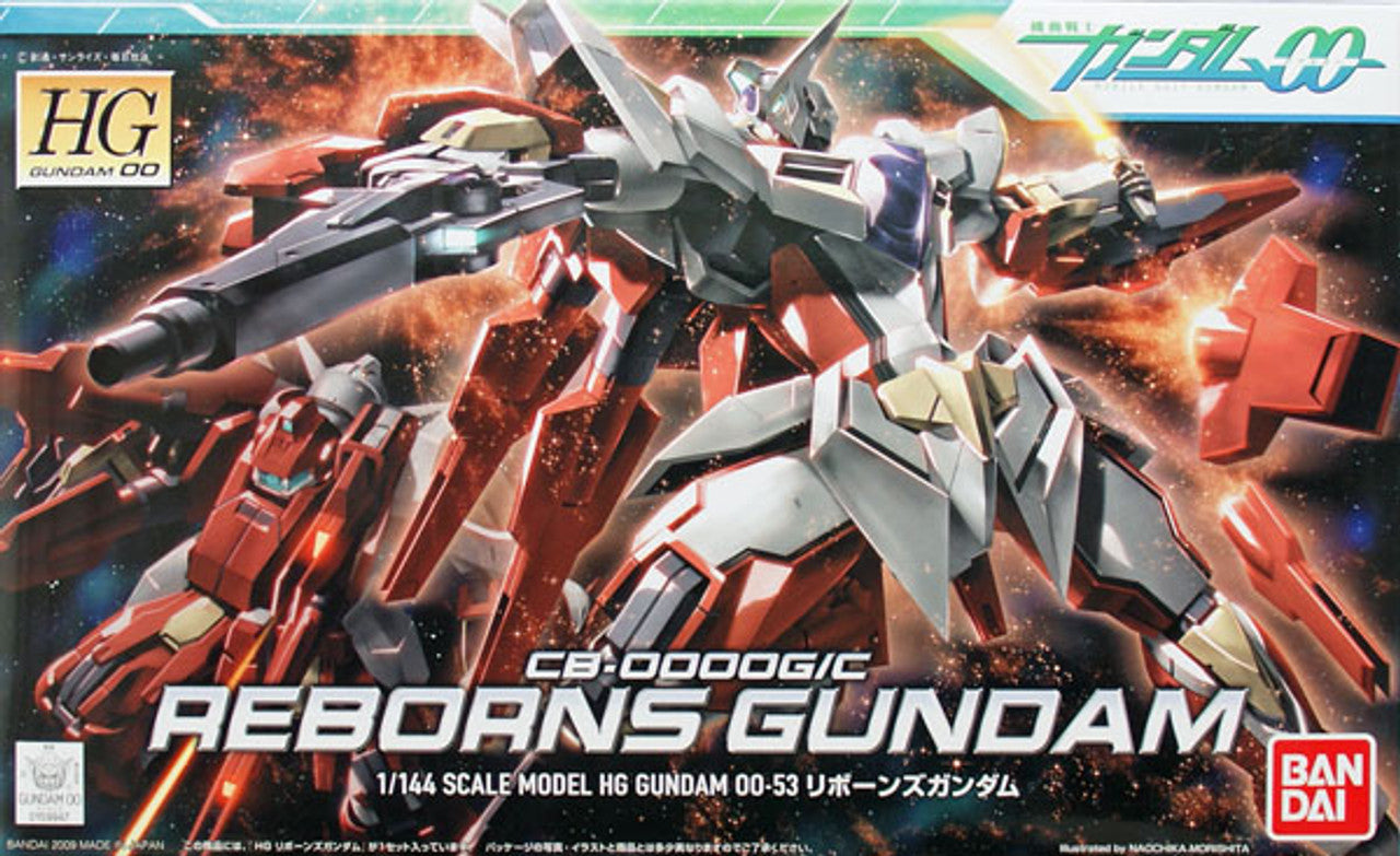 BANDAI Hobby HG 1/144 #53 Reborns Gundam