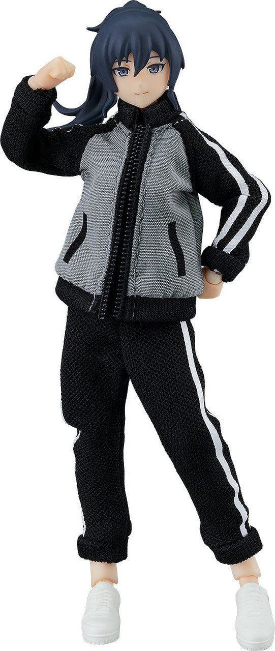 Good Smile Company figma Female Body (Makoto) with Tracksuit + Tracksuit Skirt Outfit