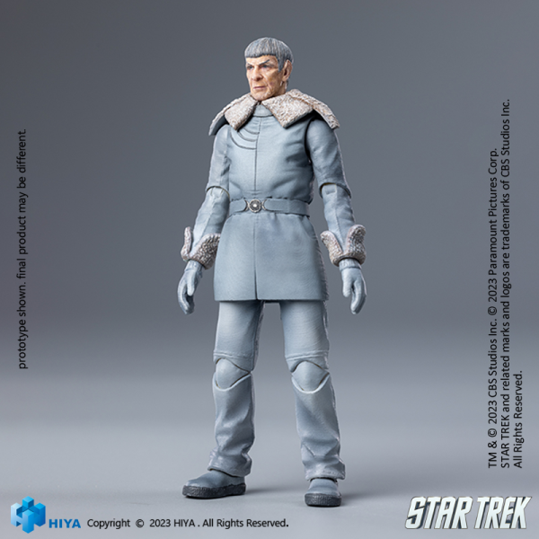 HIYA Toys Exquisite Mini Series 1/18 Scale STAR TREK 2009 Spock Prime Action Figure