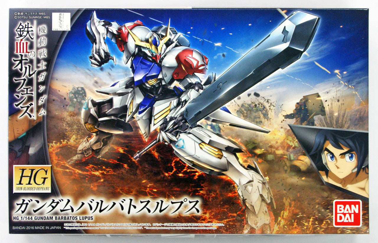 BANDAI Hobby Orphans HG 1/144 Gundam Barbatos Lupus