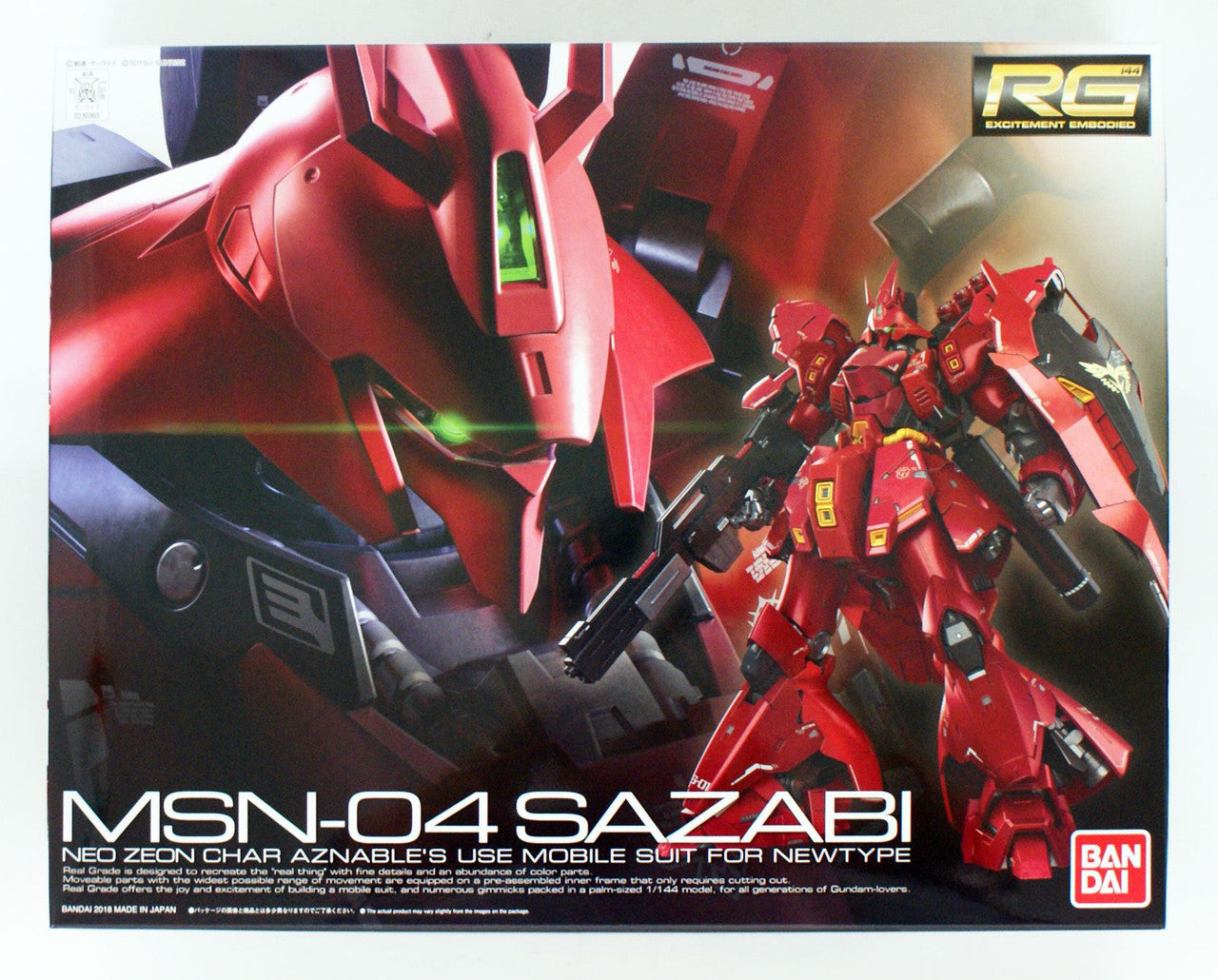 BANDAI Hobby RG 1/144 SAZABI(4573102616050)|P-Rex Hobby