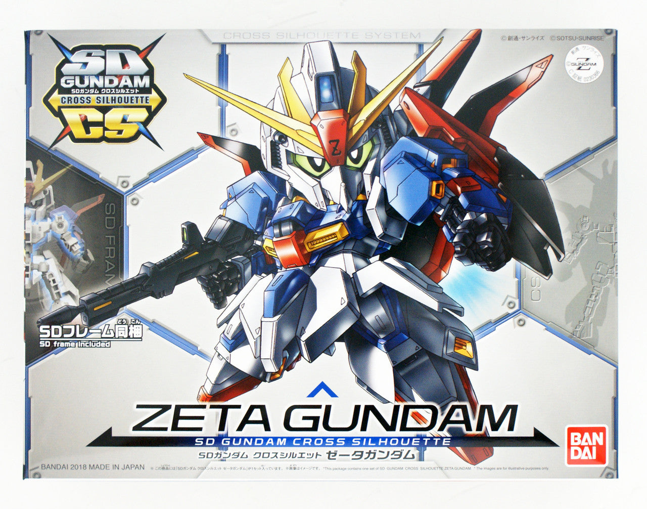 BANDAI Hobby SD GUNDAM CROSS SILHOUETTE ZETA GUNDAM