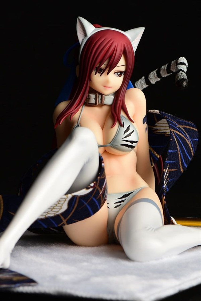 FAIRY TAIL ERZA SCARLET WHITE TIGER GRAVURE 1/6 PVC FIG