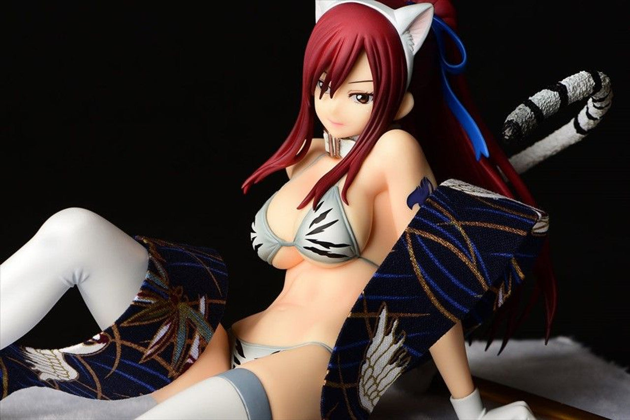 FAIRY TAIL ERZA SCARLET WHITE TIGER GRAVURE 1/6 PVC FIG