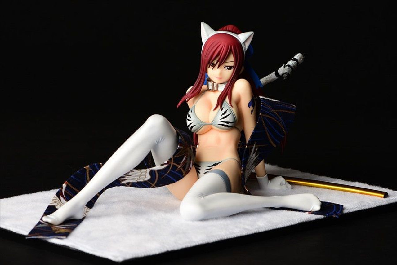 FAIRY TAIL ERZA SCARLET WHITE TIGER GRAVURE 1/6 PVC FIG