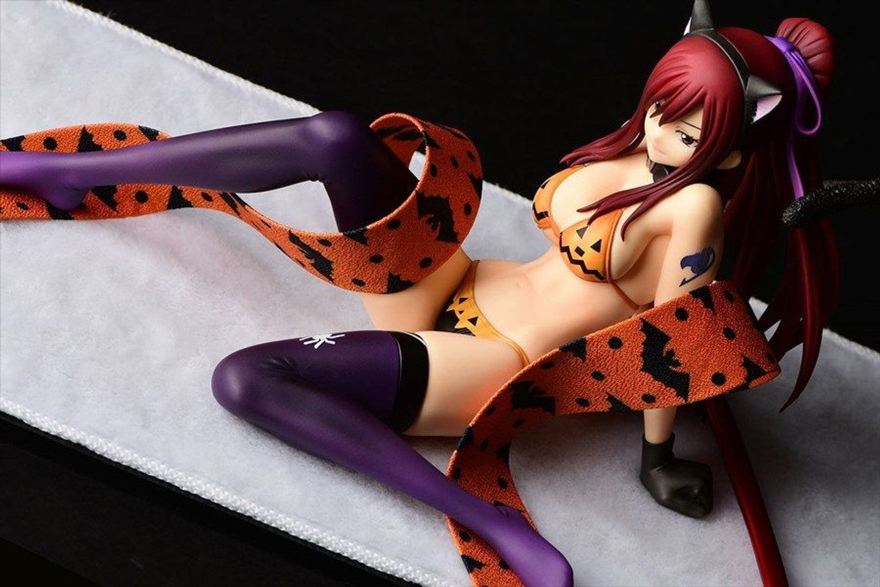 FAIRY TAIL ERZA SCARLET HALLOWEEN CAT GRAVURE 1/6 PVC FIG