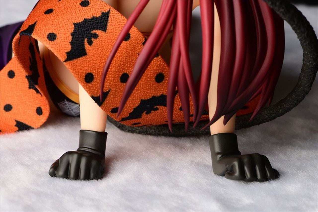 FAIRY TAIL ERZA SCARLET HALLOWEEN CAT GRAVURE 1/6 PVC FIG