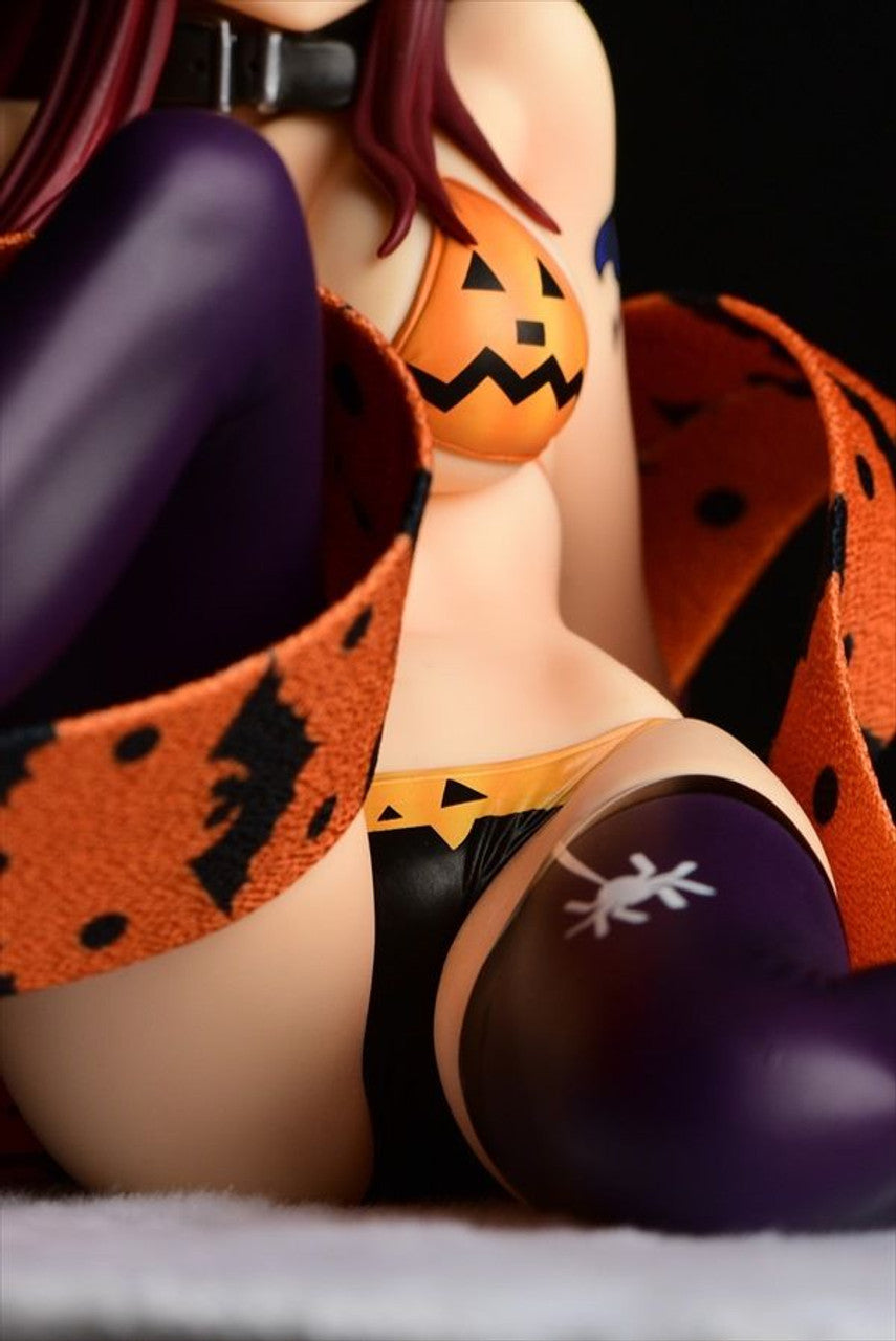 FAIRY TAIL ERZA SCARLET HALLOWEEN CAT GRAVURE 1/6 PVC FIG