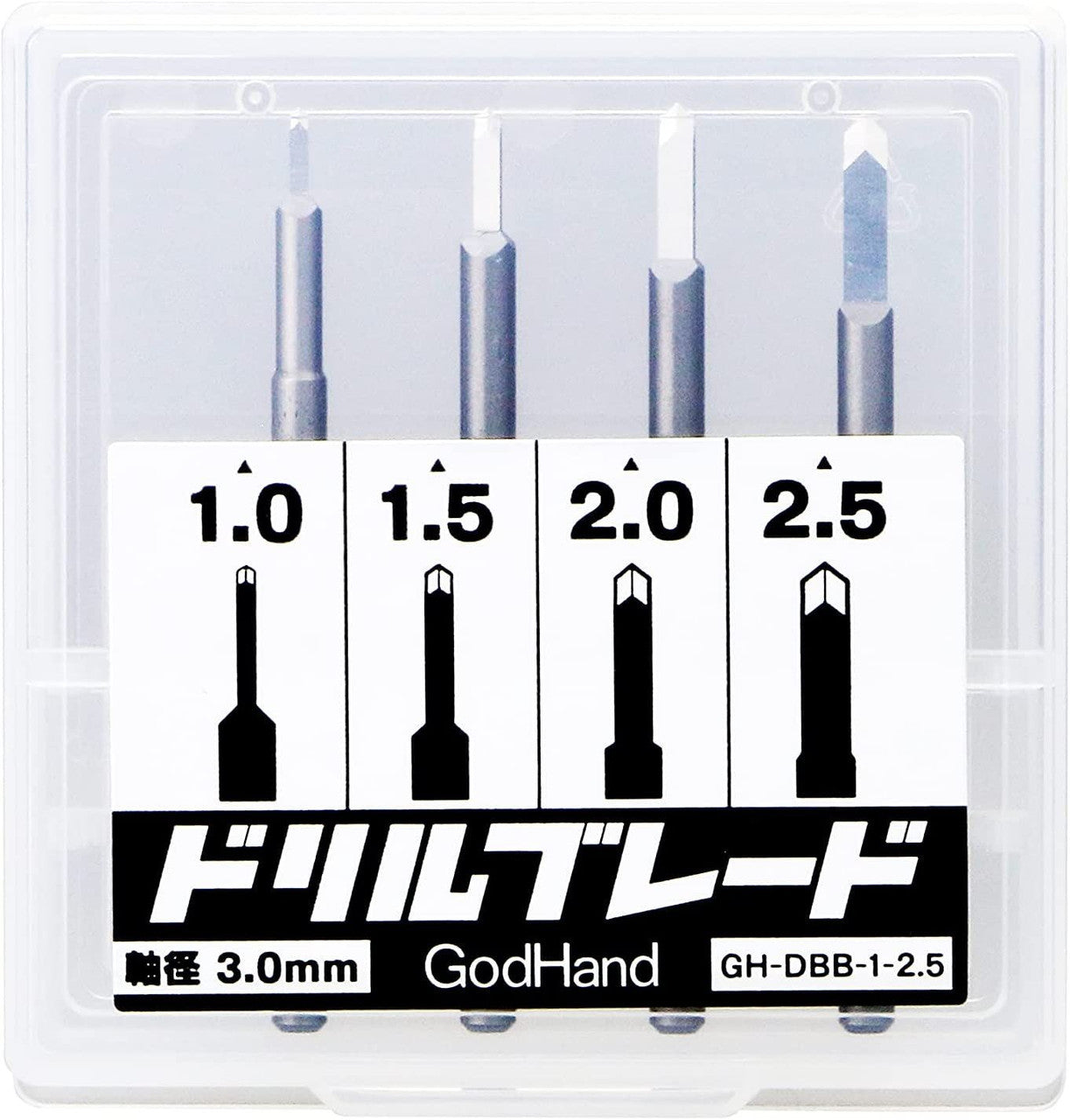 GodHand GodHand - Drill Blade (Chisel Bit Set)