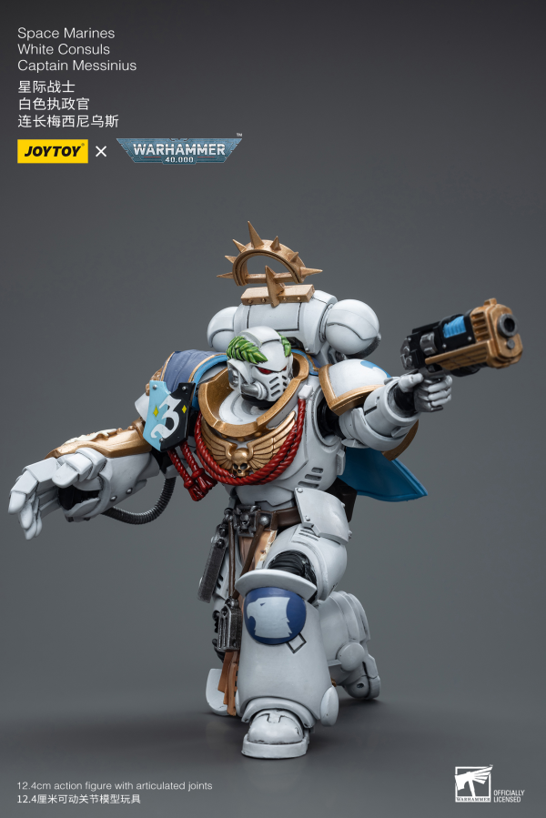 Joy Toy Space Marines White Consuls Captain Messinius