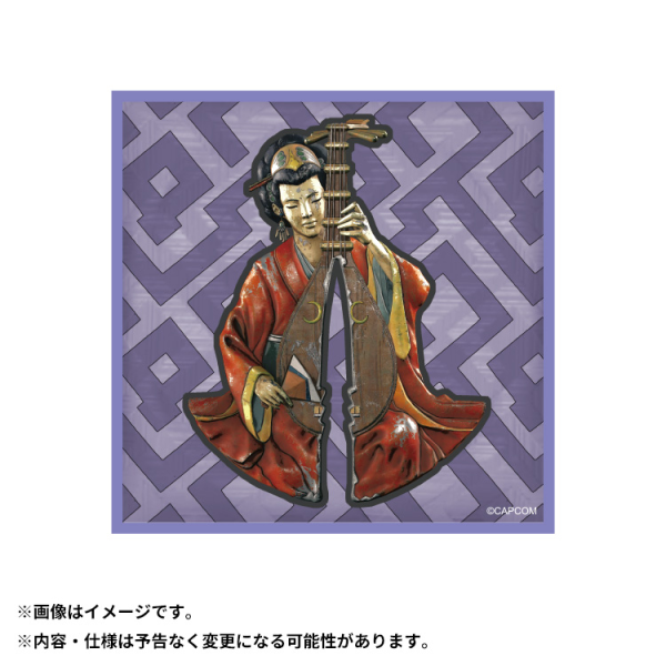 CAPCOM rubber coaster Tsuba Guard: Tenko's Sacrifice | 4976219131322