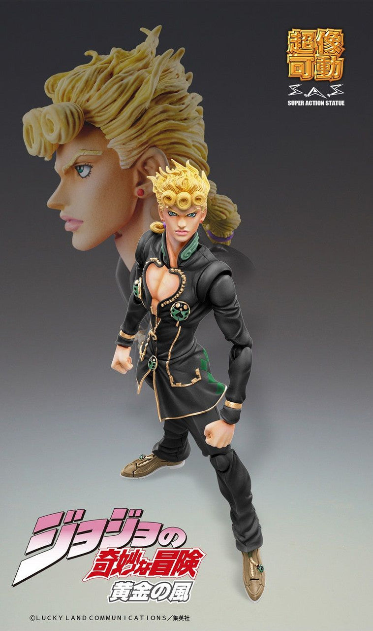 Giorno Giovanna - Super Action Statue - Ver.Black(Medicos Entertainment)