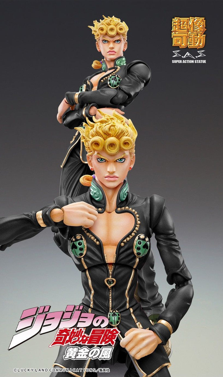 Giorno Giovanna - Super Action Statue - Ver.Black(Medicos Entertainment)