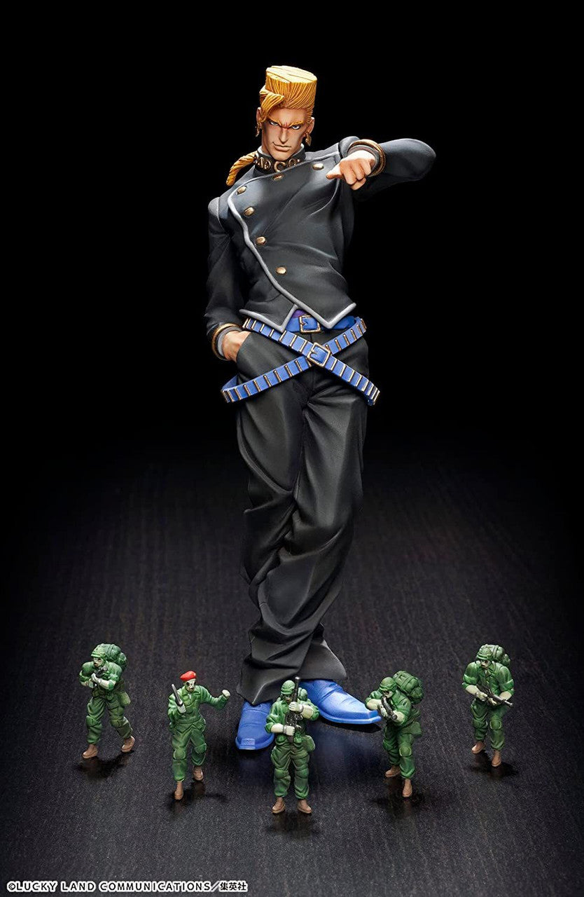 Medicos Entertainment Jojo's Bizarre Adventure Part 4 Diamond is Unbreakable Series Keicho Nijimura & Bad Company (Re-Run) Statue Legend Figure