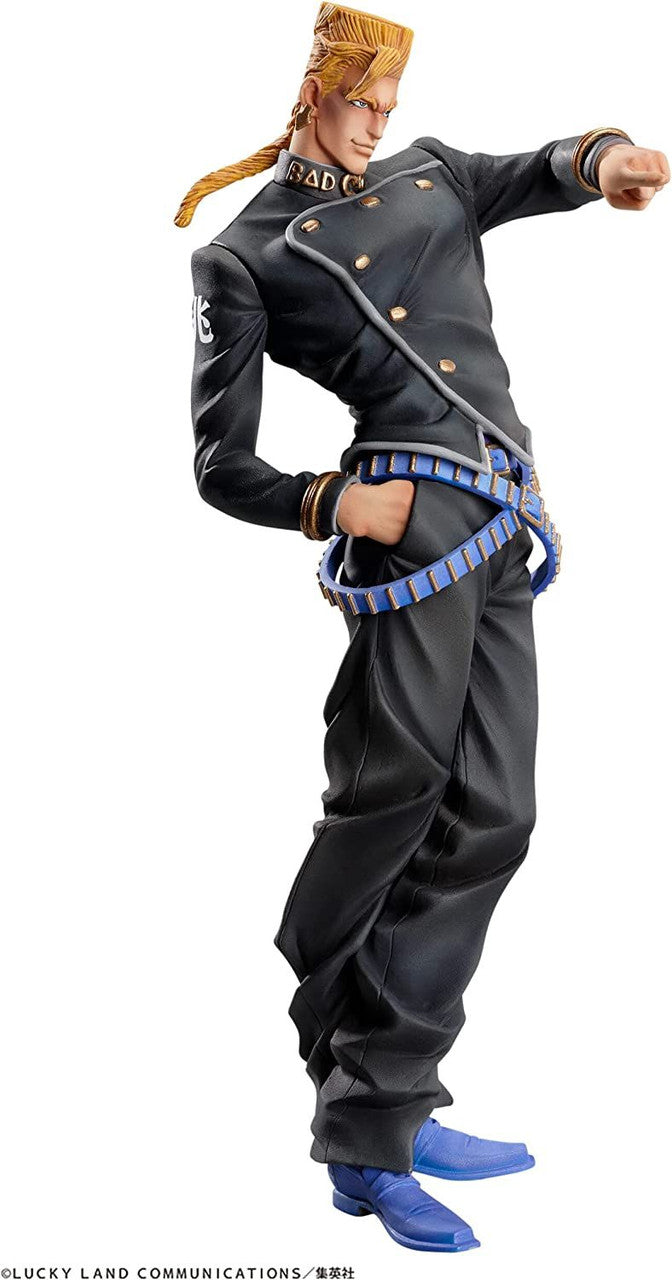 Medicos Entertainment Jojo's Bizarre Adventure Part 4 Diamond is Unbreakable Series Keicho Nijimura & Bad Company (Re-Run) Statue Legend Figure