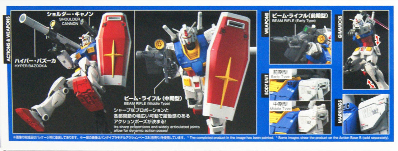 BANDAI Hobby HG 1/144 RX-78-02 GUNDAM (GUNDAM THE ORIGIN Ver.)